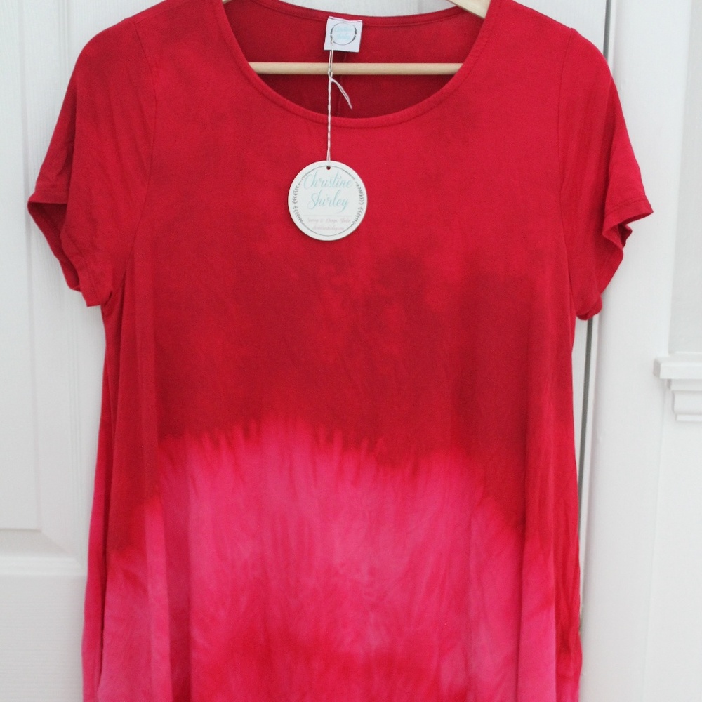 Womens Tie Dye Tunic